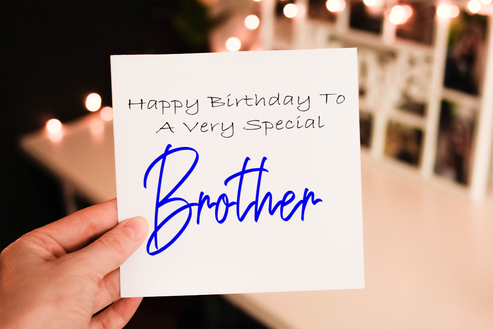 Special Brother Birthday Card, Card for Brother, Birthday Card - Click Image to Close